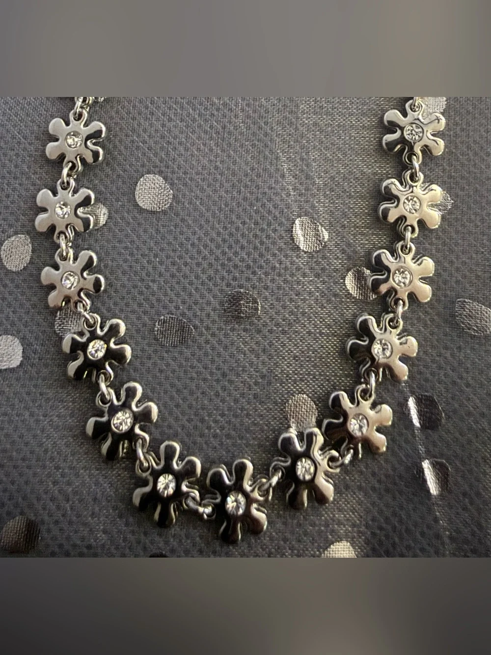 torrid Silver Flower Necklace